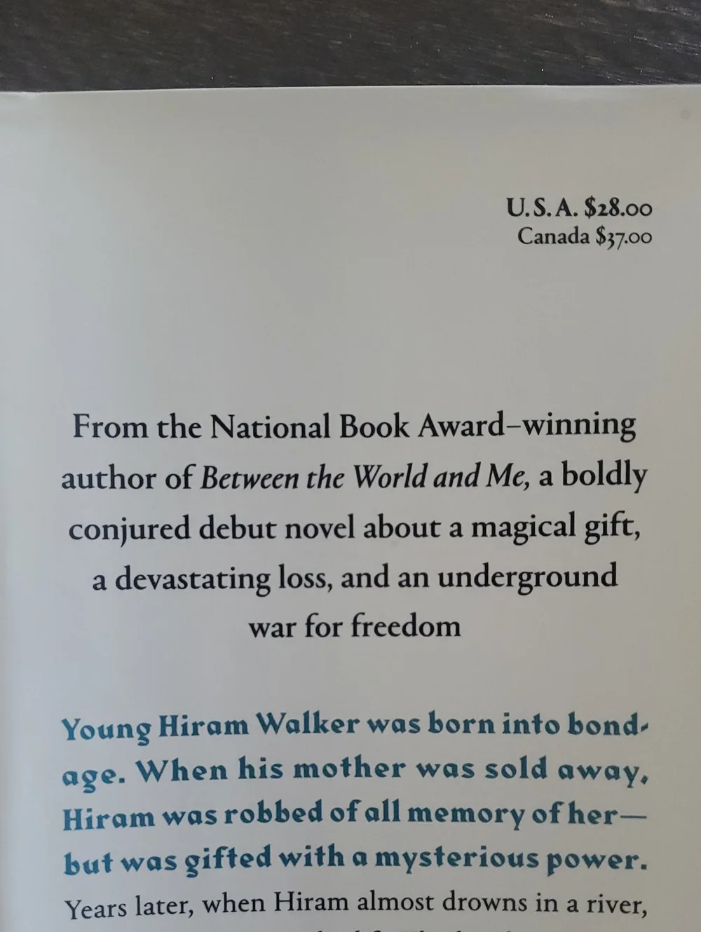 Adult Fiction Book